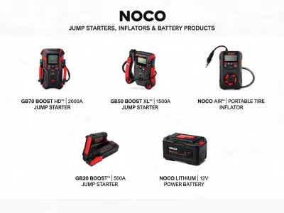 Jump Starters, Inflators & Battery